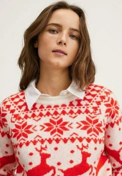 Mango RUDOLPH - Strickpullover - Ecru | Damen -Mango Populaire Boutique c650bb4f5ac04645baf19caae8decee7