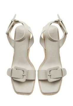 Mango MAITE - Keilsandalette - Grey | Damen -Mango Populaire Boutique c650cc7e17c54b59a4c73278f3b8f71c
