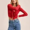 Mango MOULIN - Strickjacke - Rot | Damen 1 Mango MOULIN - Strickjacke - Rot | Damen -Mango Populaire Boutique c65289e8031d43d880d2b611cef861e0