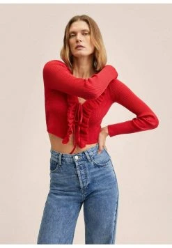 Mango MOULIN - Strickjacke - Rot | Damen