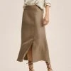 Mango A-Linien-Rock - Braun | Damen