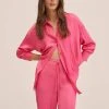 Mango TALL - Hemdbluse - Fuchsia | Damen -Mango Populaire Boutique c6cf334b722e45f2b2a9a1a1f0e7e75e