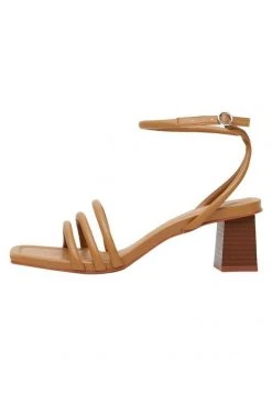 Mango ESTRELLA - Riemensandalette - Marrone Medio | Damen