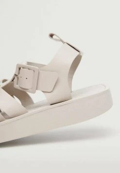 Mango MAR - Plateausandalette - Bianco Sporco | Damen -Mango Populaire Boutique c6e9b2bff44c44f8a388605596c68295