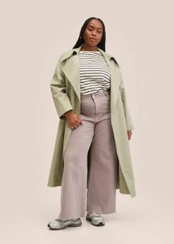 Mango CATHERIN - Jeans Bootcut - Licht Pastelpaars | Damen