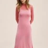 Mango BLOSOM - Maxikleid - Rosa | Damen