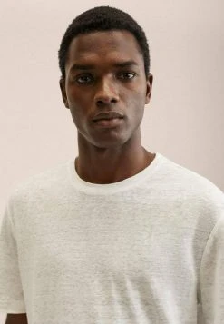 Mango LIMANB - T-Shirt Basic - Blanc | Herren -Mango Populaire Boutique c75e1dcec0804e6f84911802f7ebae39