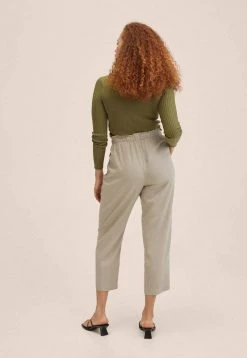 Mango Damen FLUIDO - Stoffhose - Light Pastel Grey -Mango Populaire Boutique c783d362b48b4820a7414f07c869fdf1