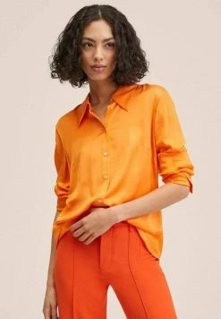 Mango Damen MACA - Stoffhose - Korallrot -Mango Populaire Boutique c7af0c8bfcb04bf58b3612abb94ec23f