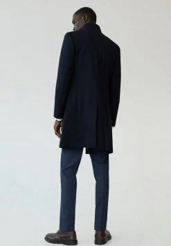 Mango FUNNEL - Klassischer Mantel - Dunkles Marineblau | Herren -Mango Populaire Boutique c7d1c895e8ce46b983f75e44db7b200e