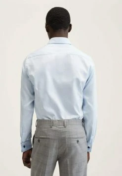 Mango Businesshemd - Himmelblau | Herren -Mango Populaire Boutique c7db22f2d67546e28963d3eadb352dde