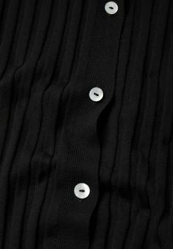 Mango SLITTER - Strickjacke - Black | Damen -Mango Populaire Boutique c8081ef28df742399df4bdf8020ae7b1