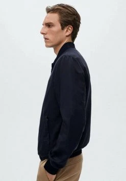 Mango MARIO - Bomberjacke - Dunkles Marineblau | Herren -Mango Populaire Boutique c856693c14f44150b165b6bc98a16a5c