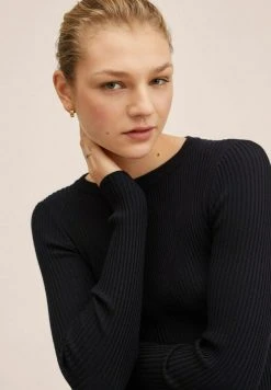 Mango MAGGIE - Strickpullover - Noir | Damen -Mango Populaire Boutique c8c9f69b01984feda7cfc9805bf7a1b4