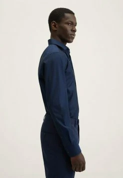 Mango Businesshemd - Dunkles Marineblau | Herren -Mango Populaire Boutique c9b027e1f6e9409ca6528d659eead2f3