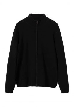 Mango LUXUSC - Strickjacke - Zwart | Herren -Mango Populaire Boutique c9c221736a55407695cacc6ddbfb909c