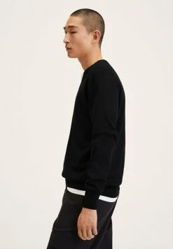 Mango WILLYV - Strickpullover - Schwarz | Herren -Mango Populaire Boutique c9c2c0c7cb6b46e5aa3266015f922d12