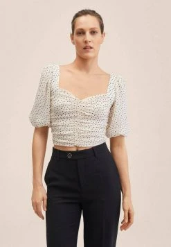 Mango DOTY - Bluse - Gebroken Wit | Damen