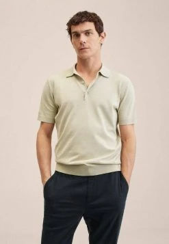 Mango ARRAONA - Poloshirt - Licht Pastelgrijs | Herren