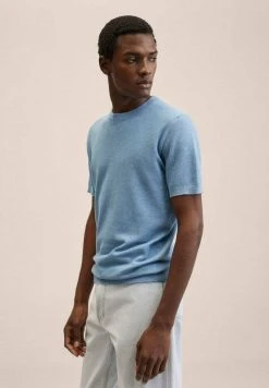 Mango ANDREW - T-Shirt Basic - Bleu Ciel | Herren -Mango Populaire Boutique ca12718ef49944e08c73155528d2a63f