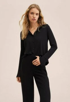 Mango Damen PALACHIN - Stoffhose - Zwart -Mango Populaire Boutique ca1b72aad57545fb966f76e057996816