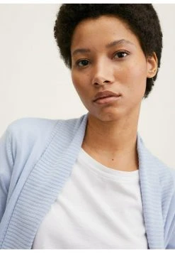 Mango ALMA - Strickjacke - Light Blue | Damen -Mango Populaire Boutique ca8202402615405e95886be2cefd7ccf