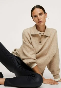 Mango PUSHUP - Stoffhose - Schwarz | Damen -Mango Populaire Boutique ca8b6e675d374a549006d5f2eaad7bee