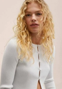 Mango GRUYER - Strickjacke - Blanc Cassé | Damen -Mango Populaire Boutique cb0818a2e978426f8a56fe6b50b4765e