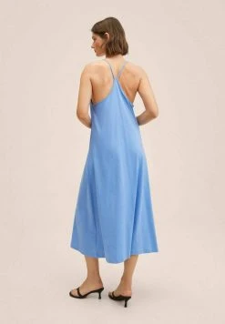 Mango CATI L - Jerseykleid - Hemelsblauw | Damen -Mango Populaire Boutique cba26698a60b44c6b8078a13dd65806a