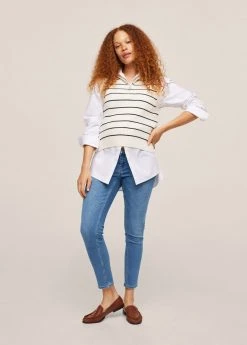 Mango MTERNITB-I - Jeans Skinny Fit - Medium Blue | Damen -Mango Populaire Boutique cba31fe2767b497d98d5c3640a3d19f0