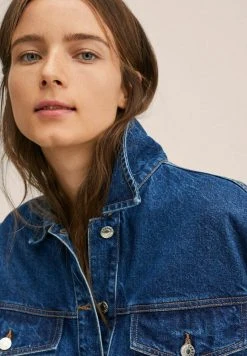 Mango MABEL - Jeansjacke - Bleu Foncé | Damen -Mango Populaire Boutique cbafb67997614c618d653f0b6f08984f
