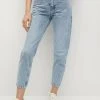 Mango Jeans Tapered Fit - Medium Blue | Damen