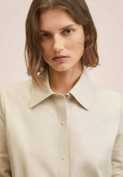 Mango MICHELLE - Hemd - Offwhite | Damen -Mango Populaire Boutique cc9565b0e4c0434ba3365d3e67324ce3