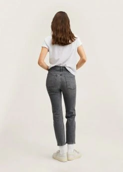 Mango MAR - Jeans Straight Leg - Grijs Denim | Damen -Mango Populaire Boutique cca111f1711e479ea51584ce51773edf