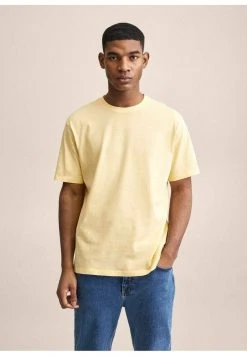 Mango Herren CIRCO - T-Shirt Basic - Jaune Pastel