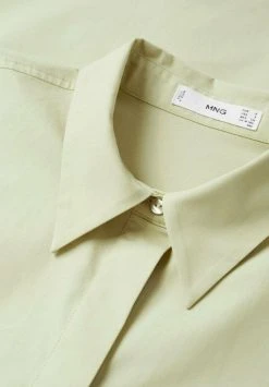 Mango Damen CLARAA - Hemdbluse - Pastellgrün -Mango Populaire Boutique cd087304890443568c9db91a5436e301