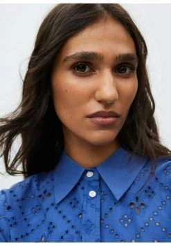 Mango CONSTELA - Hemdbluse - Bleu | Damen -Mango Populaire Boutique cd406c612bc245718ef3962b6993a9a2