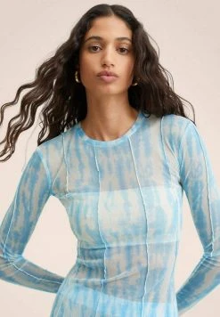 Mango LUCCA - Freizeitkleid - Aqua Green | Damen -Mango Populaire Boutique cd63b4e06fef4cc4afecf0d815f46990