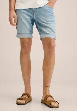 Mango ROCK - Jeans Shorts - Lichtblauw | Herren