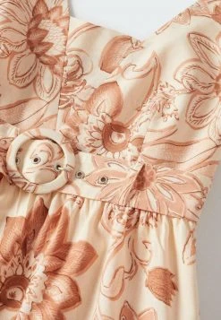 Mango Damen MARTINA - Maxikleid - Beige -Mango Populaire Boutique cde314e1b8174fca9ba9207ca5cf9f51