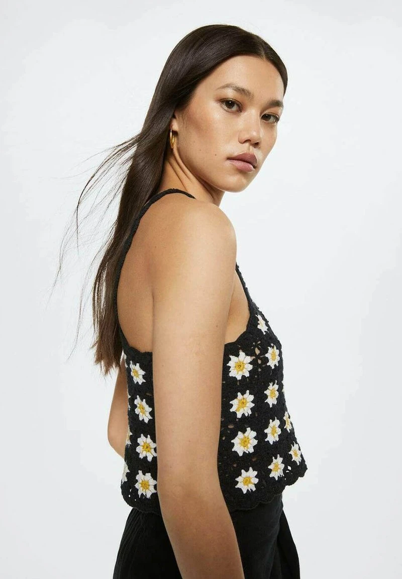 Mango MARGA - Top - Schwarz | Damen 7 Mango MARGA - Top - Schwarz | Damen – Bild 5