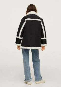 Mango Wintermantel - Noir | Damen -Mango Populaire Boutique ce80d292e8194b949ad5adf773e28916