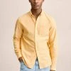 Mango ANKARA - Hemd - Jaune | Herren -Mango Populaire Boutique cef0c148b7b94610b17edee9cf34456b