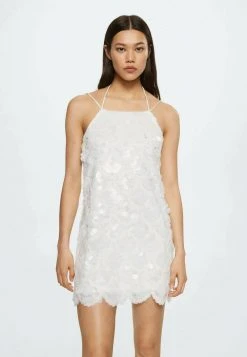 Mango BIANCA - Cocktailkleid/festliches Kleid - White | Damen