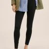 Mango Leggings - Hosen - Black | Damen