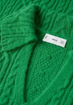 Mango BOLAT - Strickpullover - Groen | Damen -Mango Populaire Boutique cfff893e50f64056bcb708efcb084df7