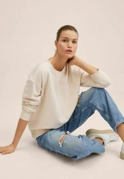 Mango Damen SUN - Sweatshirt - écru -Mango Populaire Boutique d01f9d2aec2f4c4a9be9b12707ae7930