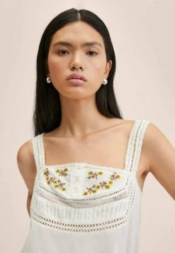 Mango Damen MONPETIT - Top - Ecru -Mango Populaire Boutique d0e2b94580034ba2ab6f561a63db4183