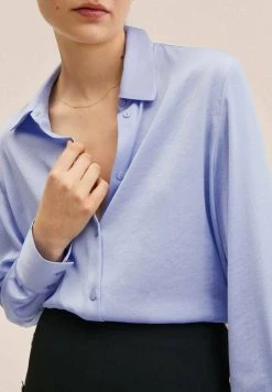 Mango BRILIANT - Hemdbluse - Hemelsblauw | Damen -Mango Populaire Boutique d10505fc104a4affa10cad618f0f1bf7