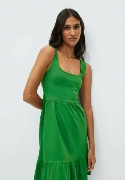 Mango MAROTO - Freizeitkleid - Grün | Damen -Mango Populaire Boutique d11743f1768142318139969da09fea19